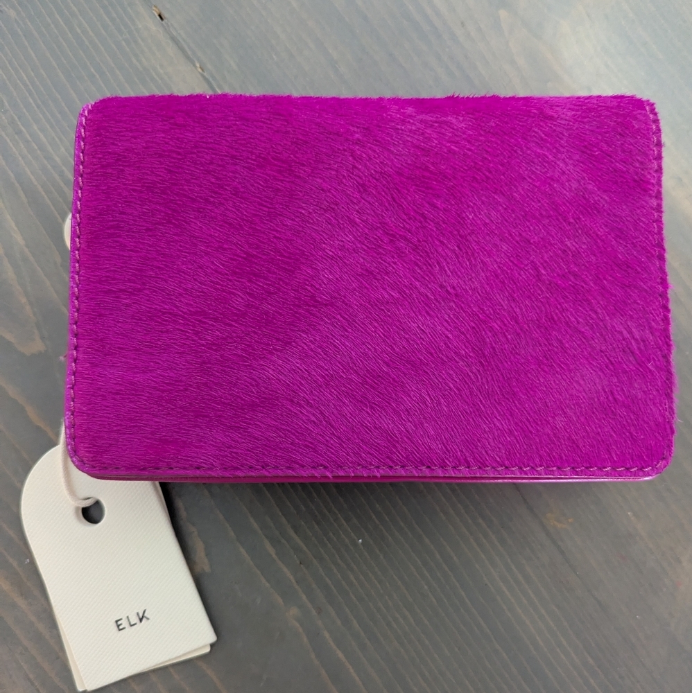 ELK Purple Fur Wallet